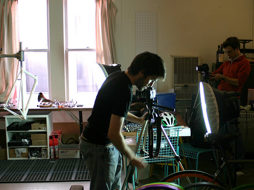 Setting up cameras